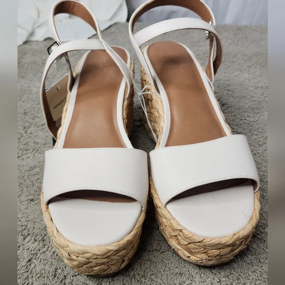 Women's Alisha Platform Wedge Heels w/ Memory Foam Insole Universal Thread 8 1/2 - Picture 5 of 14